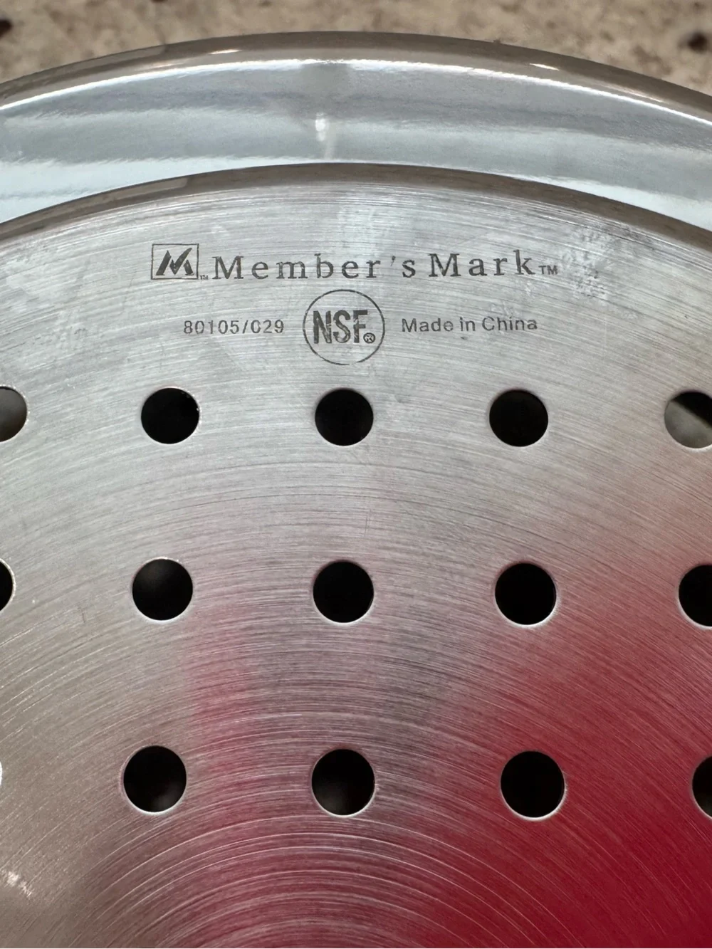 Stainless Steel Two-Piece Pasta/Steam Insert Set - Member’s Mark